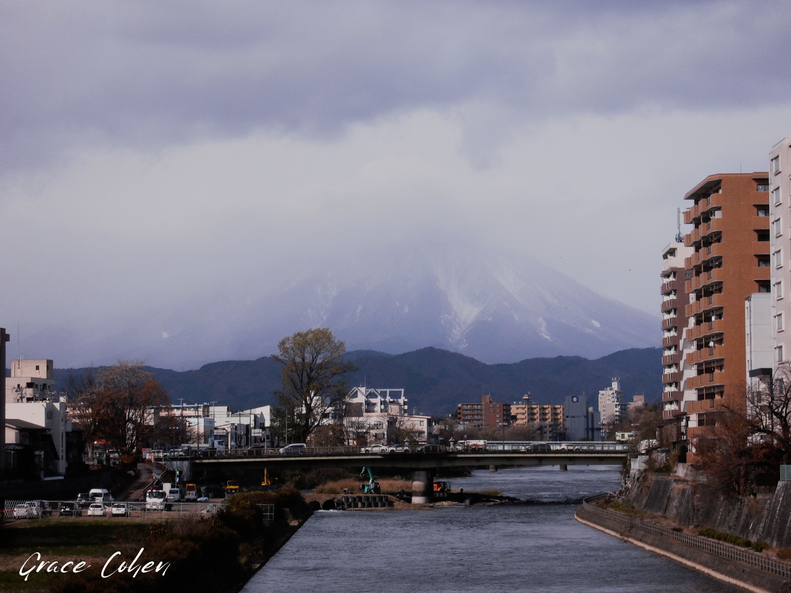 Mt. Iwate Before Noon